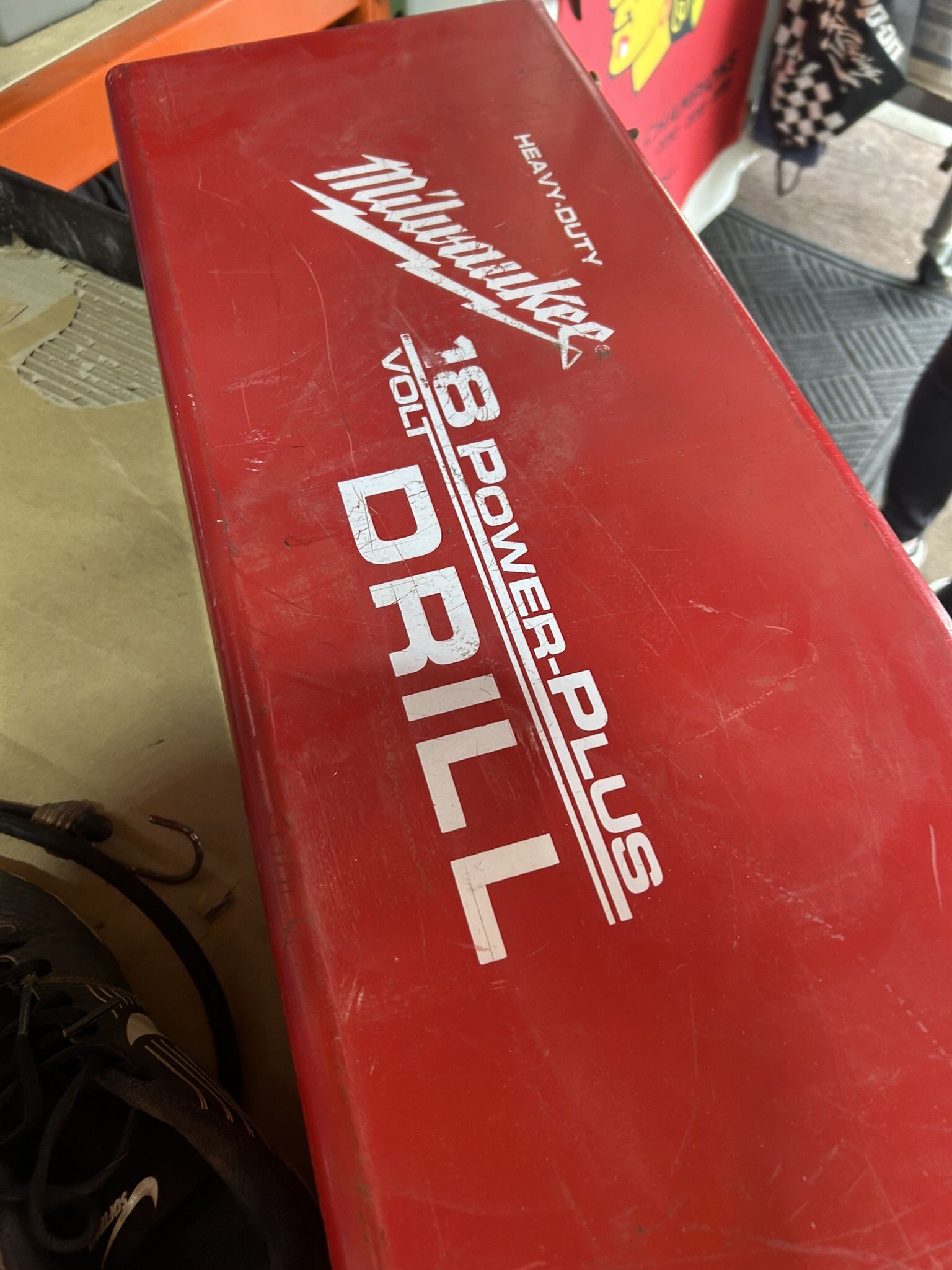 Milwaukee Sawzall And Milwaukee Right Angle Drill Power Tools And Two Flashlights