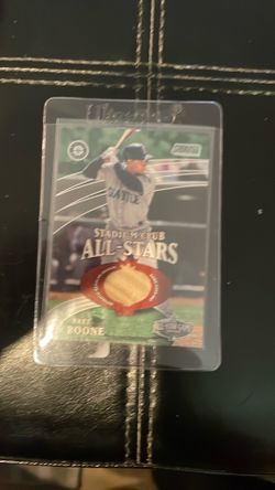 2001 Stadium club Topps All-Stars game used bat trading card