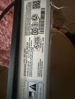Samsung BD-JM51 Blu-ray Player