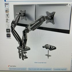 Dual Monitor Stand Arms 