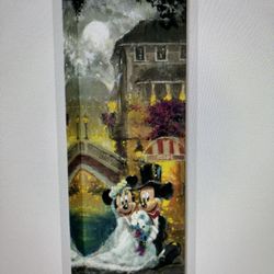 Disney Fine Art On Canvas- Happy Together 