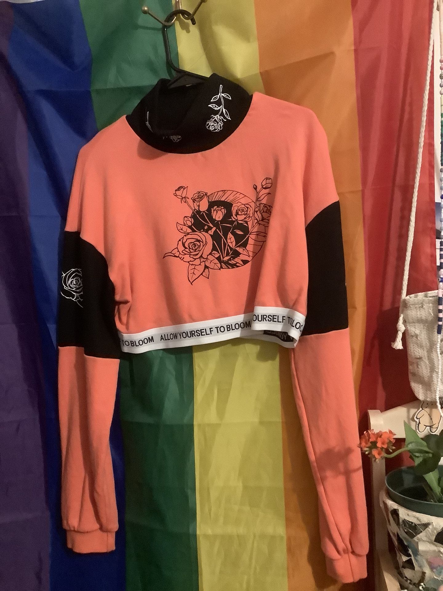 Bloom Into You; Softy Crop Sweater