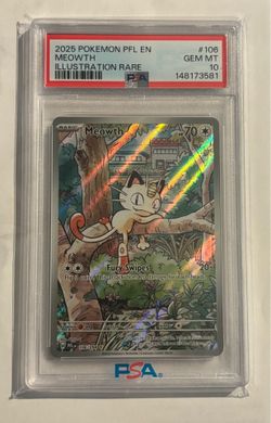 Meowth 106/094 PSA 10