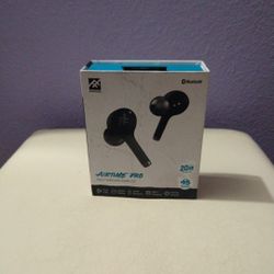 EARBUDS IFrogz Airtime Pro black wireless bluetooth,  NEW 