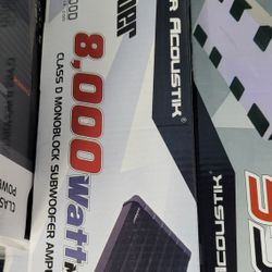 8000 Watts Mono Amplifier 