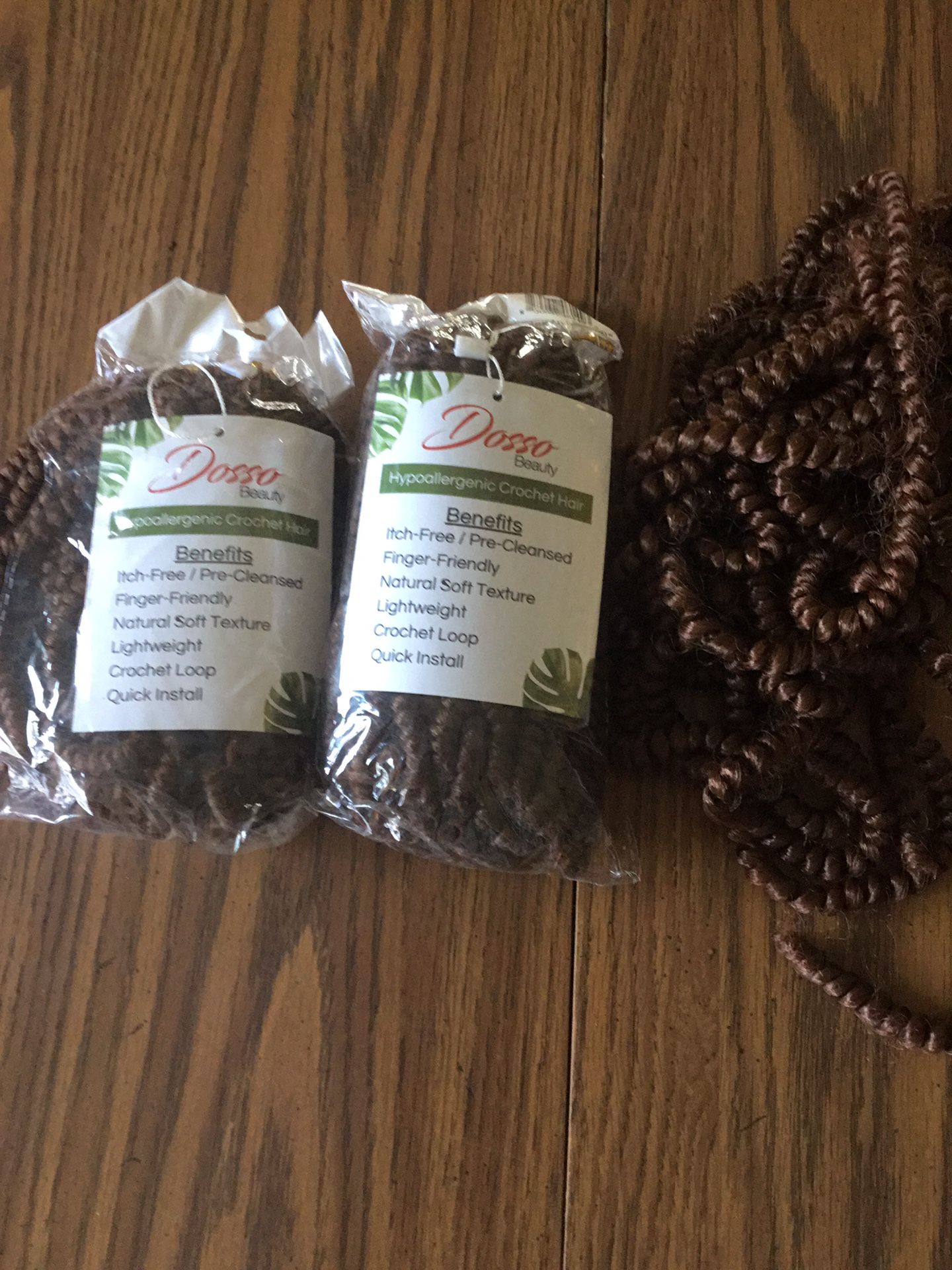 DOSSO NON-TOXIC HYPOALLERGENIC HAIR-BRAIDING/MARLEY/SPRING TWISTS