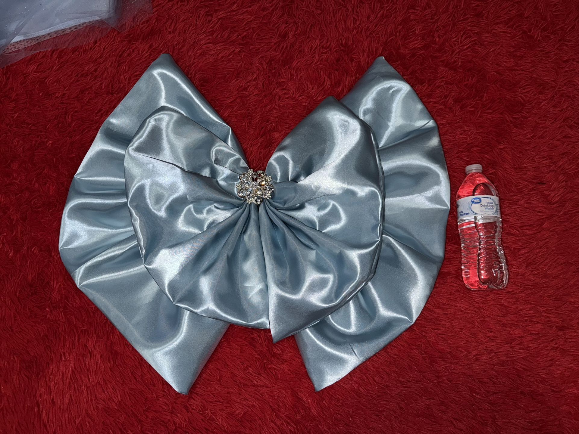 Large Blue Bow