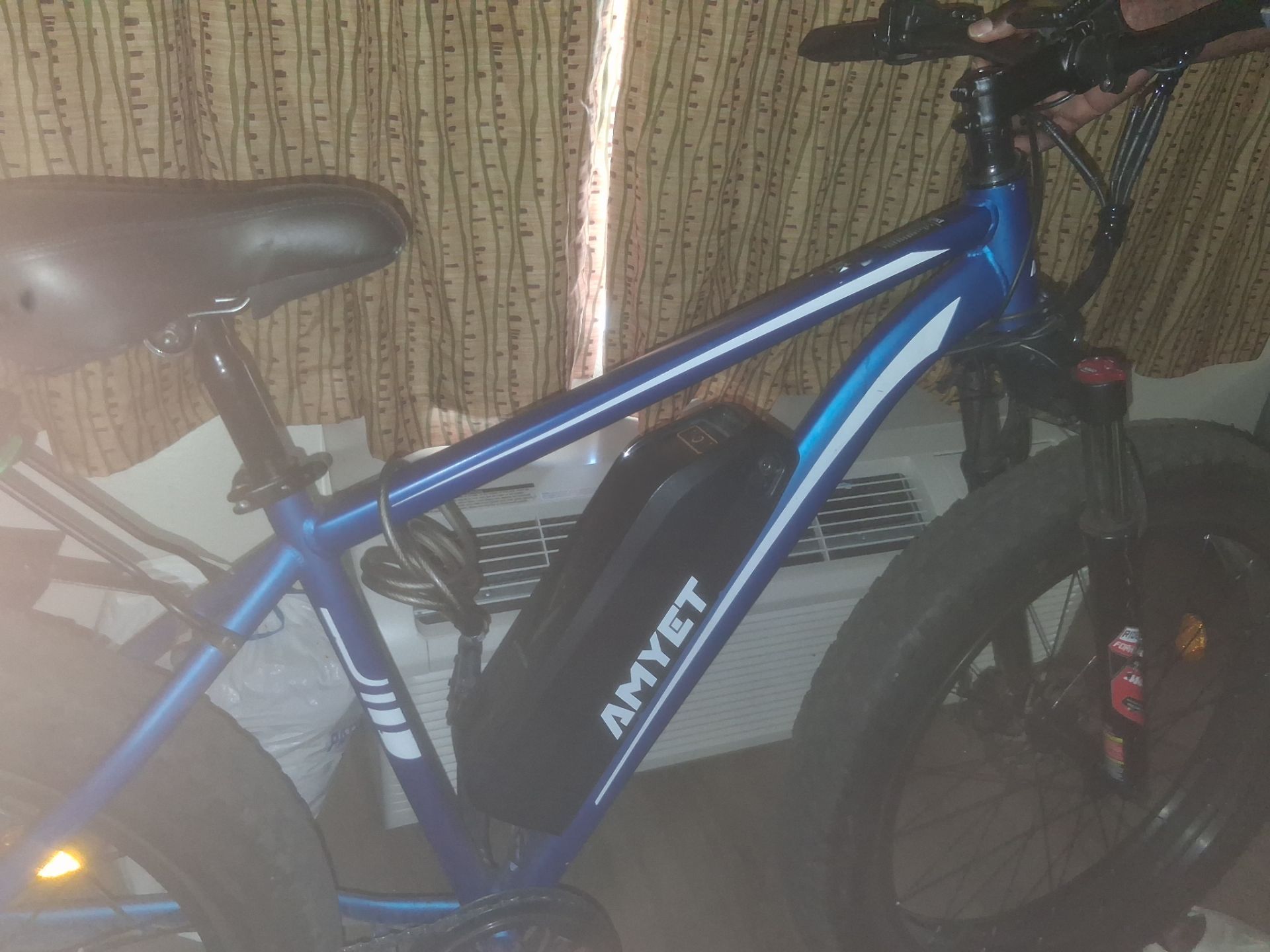 AMYET Blue Electric Bike (Fairly New!)