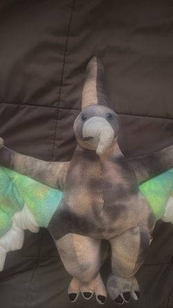 Fiesta Pterodactyl Dinosaur Dye Plush 18" Stuffed Animal Toy