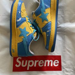 Bapesta 0577 Yellow/Blue