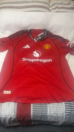 Adidas Manchester United Men’s Authentic Home Jersey 25/26
