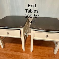 End Tables (Set of 2) – $65