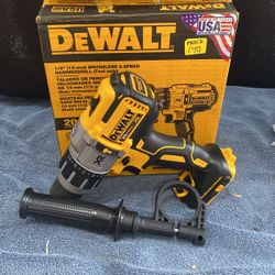 DEWALT 20-Volt MAX XR Cordless Brushless 3-Speed 1/2 in. Hammer Drill (Tool-Only)