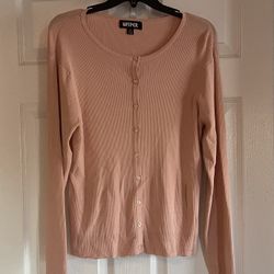 Pink Cardigan Size XL