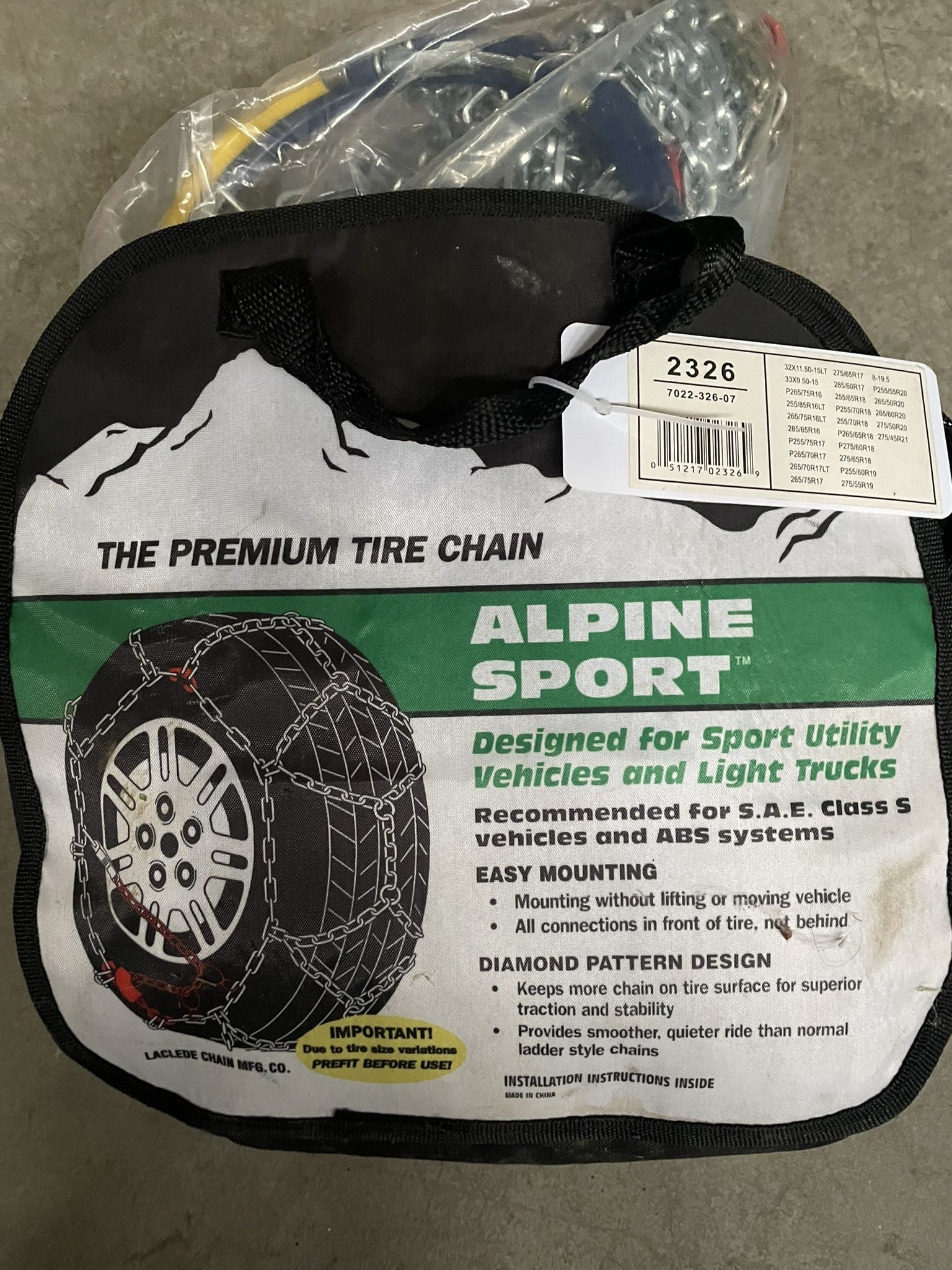 Alpine Sport Chains