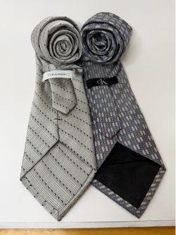 Calvin Klein silk ties