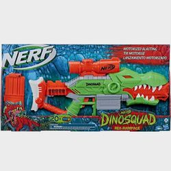 NERF DinoSquad Rex-Rampage Dart Blaster
