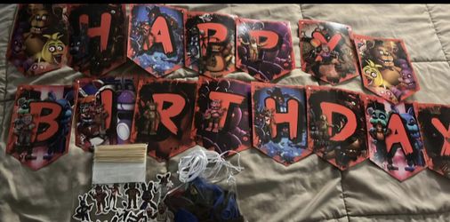 Five nights of Freddy birthday bundle new in package