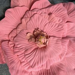 Foam  Flower Wall Backdrop Decor/ Wedding, Party, Craft