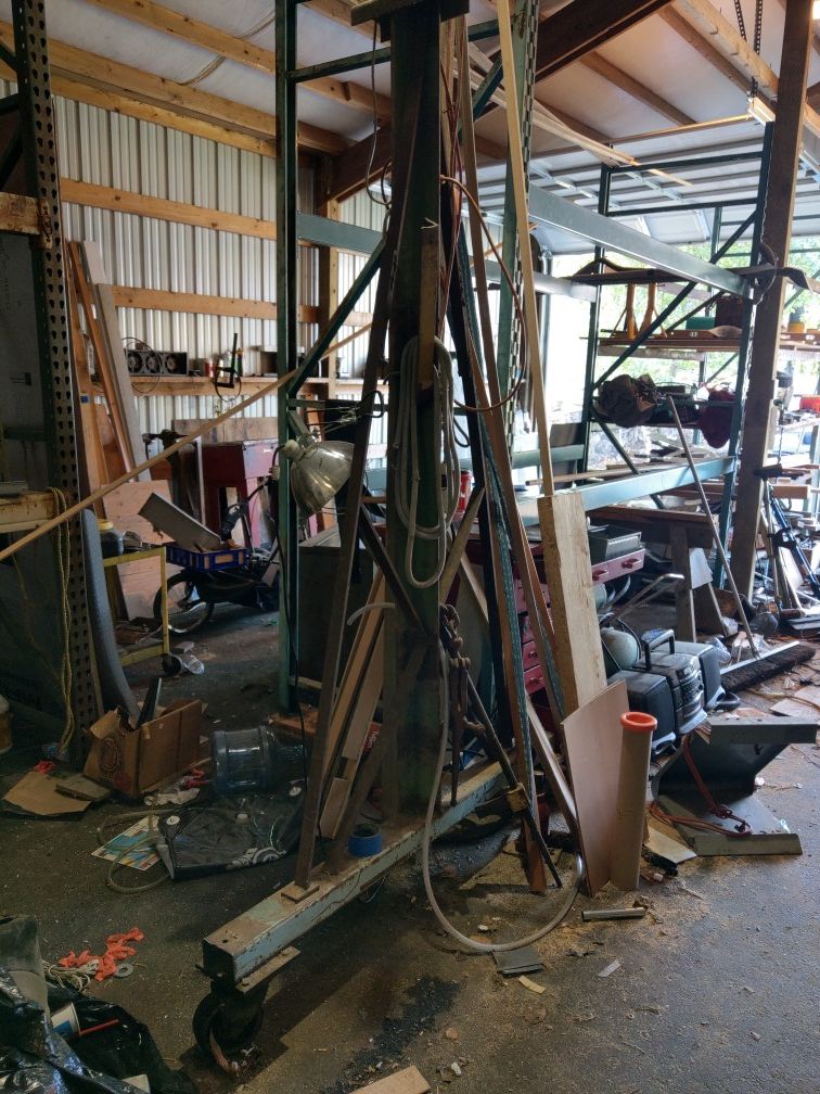 Shop shelf rack