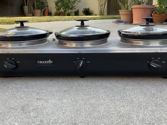 Crock-Pot Trio Slow-Cooker Server