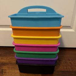 Teacher classroom Supplies: Plastic Caddy