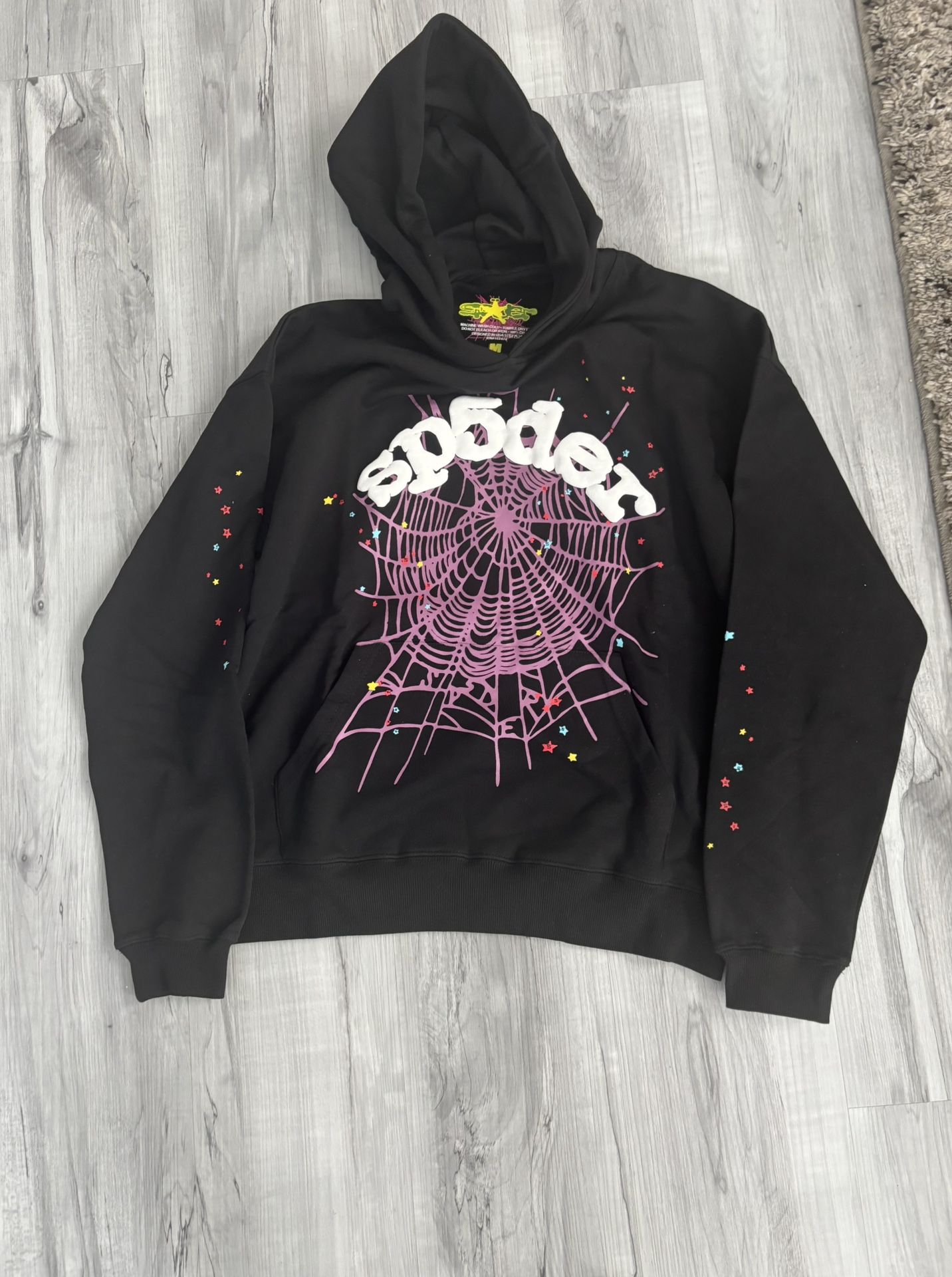 Black Pink Sp5der Hoodie