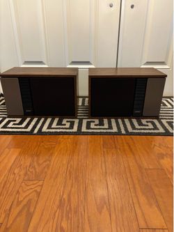 Vintage Bose 301 Series II Direct / Reflecting Speakers