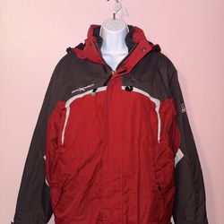 Zero X Posur Evolution Captured Sz Small Red/gray Jacket