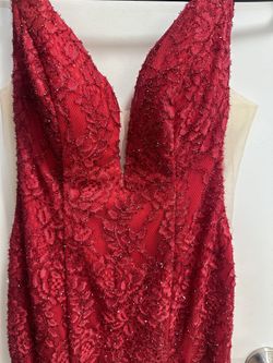 Red Formal dress