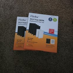 Flintar H13 True Hepa Replacement Filter Set 