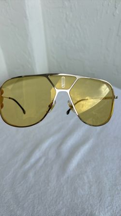 Carrera gold yellow frame sunglasses