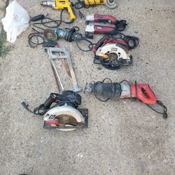 Milwaukee Dewalt Tools In Good Conditions For Sale.