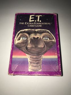 E.T. Extraterrestrial Card game