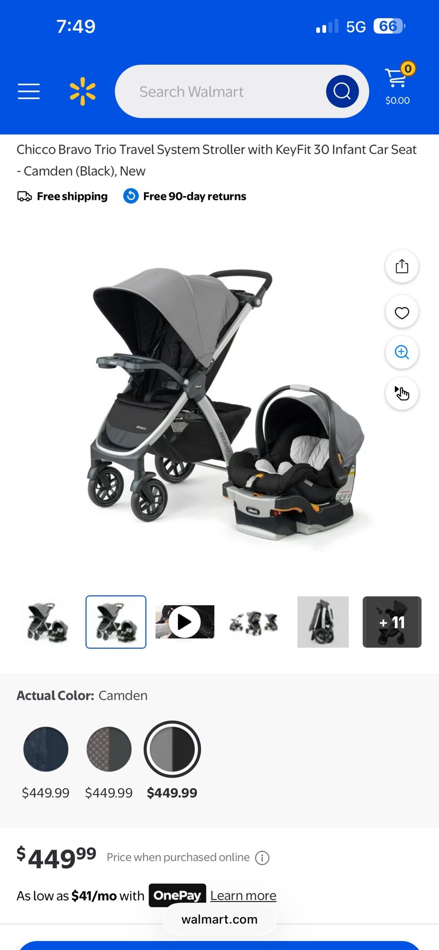 Chicco Stroller