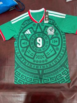 Mexico 2026 Home Jersey Raul Jimenez #9 Adult Large Slim Fit Shirt