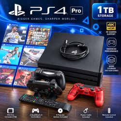 PS4 Pro 1TB Bundle – Ready to Play!