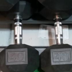 Dumbbells 40 Lbs 