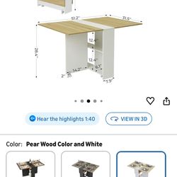 TipTiper Foldable Table 