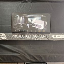 Bravius Projector And Z-100 Projector Screen 
