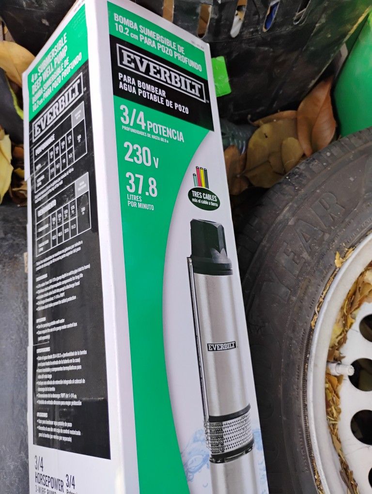 1 HP Deep Well Pump