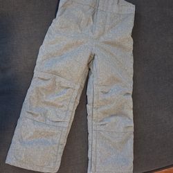 GAP Snow Bib Overall - Gray - Toddler Size 5