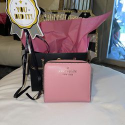 Kate Spade Wallet Comes In A Cute Purse Like Box 