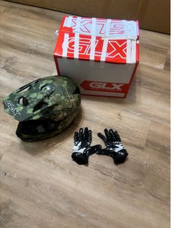 Brand New GLX Dirt Bike Helmet & Gloves Combo