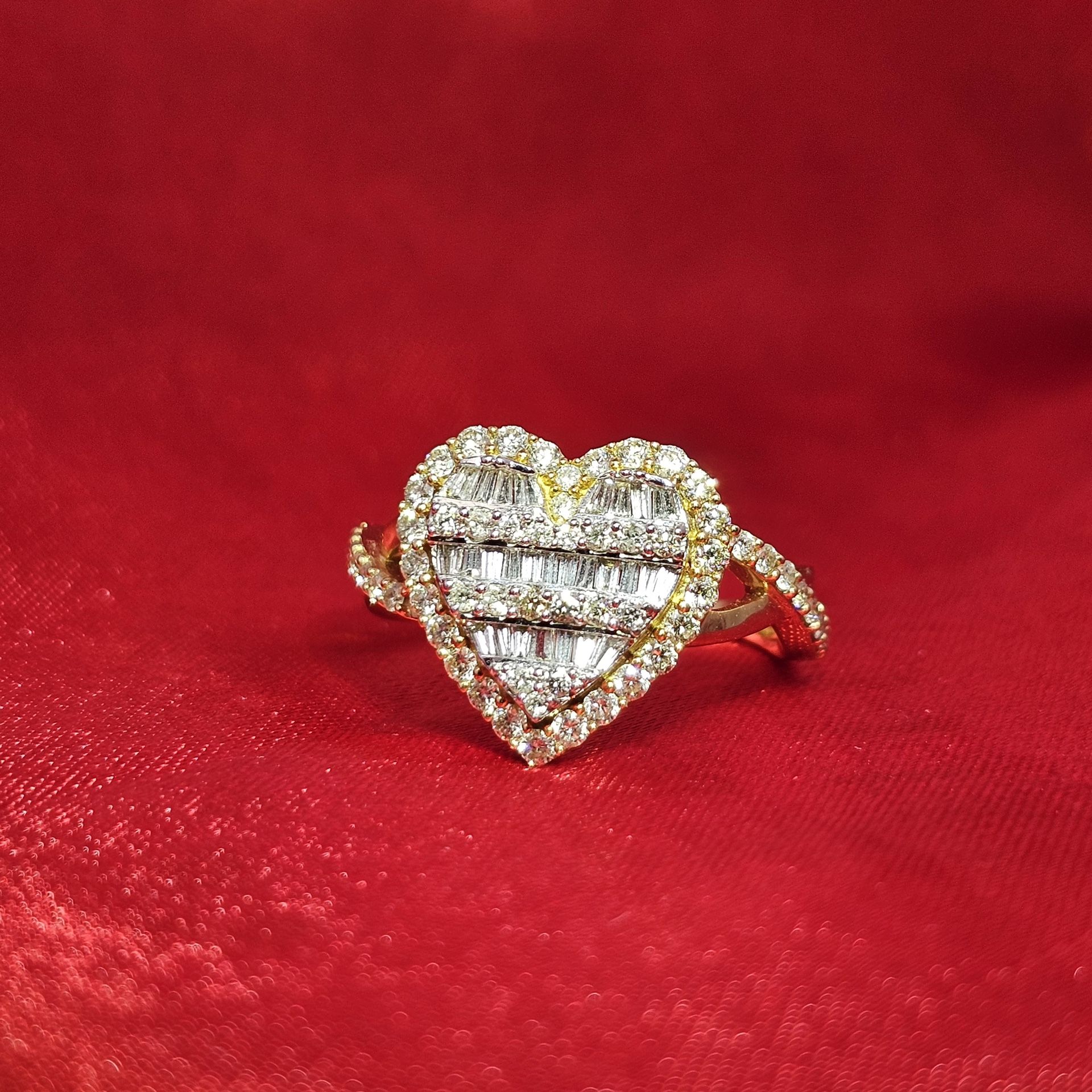 10k Yellow Gold Diamond 0.82 ctw