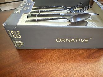 Ornative 20 Piece Stainless Steel Flatware Set
