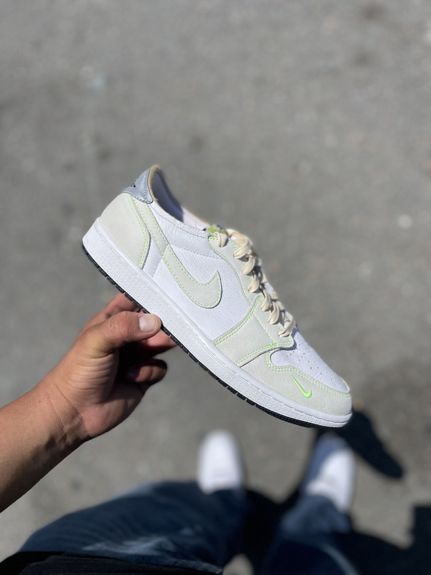 Men’s Jordan 1 Low’s Like New Used Twice No Box Size 9 $75 Firm No Trades Pick Up Only