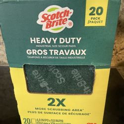 Scotch-Brite. ( Heavy Duty. )