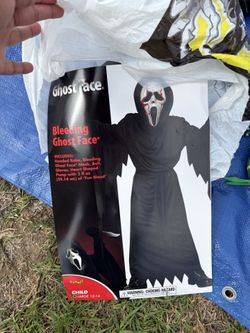 Ghost face Halloween costume