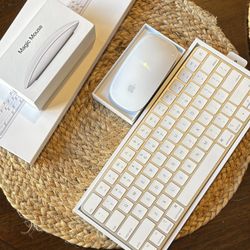 Apple Magic Mouse and Magic Keyboard